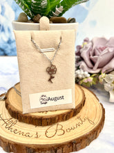 Load image into Gallery viewer, Birth Flower Necklace