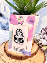 Load image into Gallery viewer, “Plot twist” Enamel pin