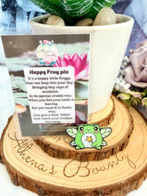 Load image into Gallery viewer, cute frog gift pins for backpack or jacket