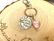 Load image into Gallery viewer, Motivational words Keyring