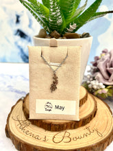 Load image into Gallery viewer, Birth Flower Necklace