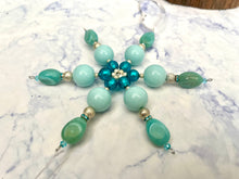 Load image into Gallery viewer, LUCIA Beaded Snowflake decoration