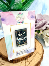 Load image into Gallery viewer, The Reader Tarot Card Enamel Pin – Fantasy Book Lover Badge