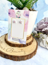 Load image into Gallery viewer, 925. Pink star Stud