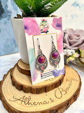 Load image into Gallery viewer, Connie Colourful Stone Drop Earrings – Stainless Steel Hooks