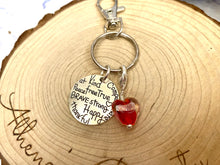 Load image into Gallery viewer, Motivational words Keyring