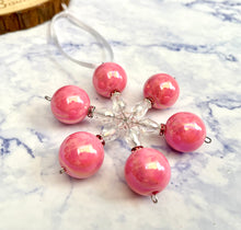 Load image into Gallery viewer, EVANGELINE Beaded Snowflake Decoration