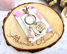 Load image into Gallery viewer, “Grandmas are mums with extra frosting” Keyring