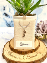 Load image into Gallery viewer, Birth Flower Necklace