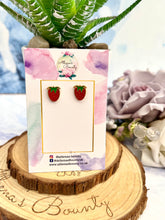 Load image into Gallery viewer, STRAWBERRY Studs