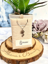 Load image into Gallery viewer, Birth Flower Necklace