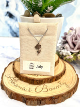 Load image into Gallery viewer, Birth Flower Necklace