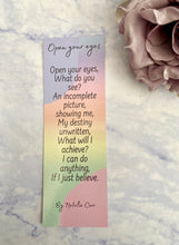 Load image into Gallery viewer, Affirmation Poetry Bookmarks
