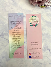 Load image into Gallery viewer, Affirmation Poetry Bookmarks