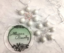 Load image into Gallery viewer, BETH Beaded Snowflake Decoration