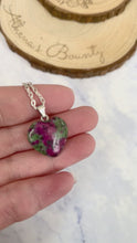 Load and play video in Gallery viewer, Ruby in Zosite Necklace
