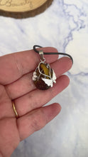 Load and play video in Gallery viewer, TIGER’S EYE Necklace