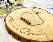 Load image into Gallery viewer, Adjustable gemstone bracelets