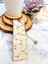 Load image into Gallery viewer, Silly Goose Bookmark – “You’re On This Page” Stainless Steel Bookmark
