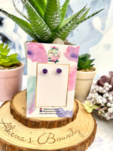 Load image into Gallery viewer, 925. Purple Stud
