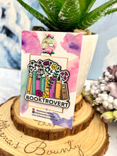 Load image into Gallery viewer, “Booktrovert” Enamel Pin
