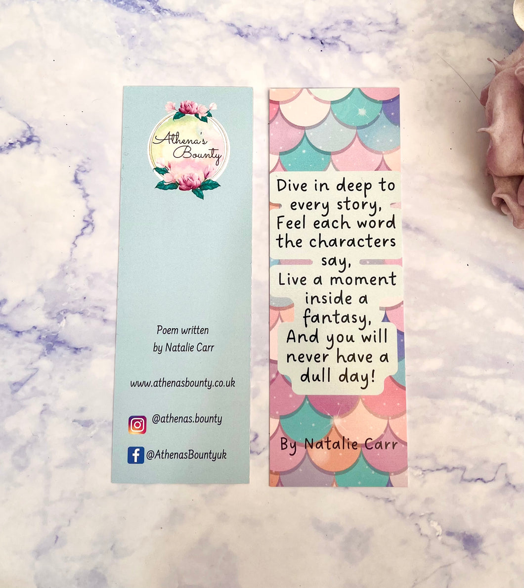 “Dive in deep” Bookmark