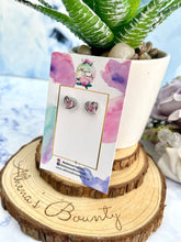 Load image into Gallery viewer, 925. Pink Heart Stud

