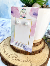 Load image into Gallery viewer, 925. Opal stud
