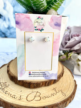 Load image into Gallery viewer, 925. Opal stud
