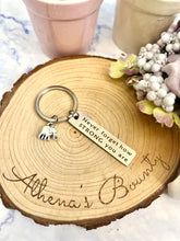 Load image into Gallery viewer, “Never forget how strong you are” Keyring
