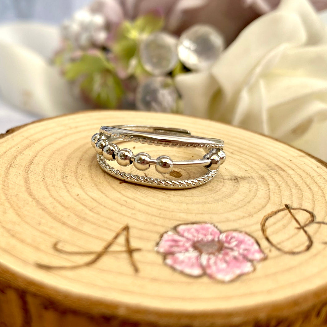 PENELOPE Beaded fidget rings