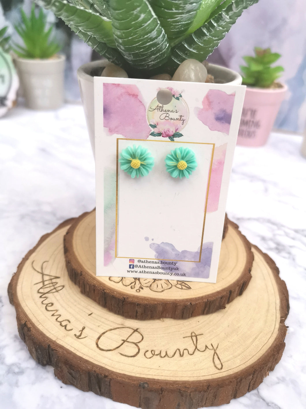 Flower Power Studs