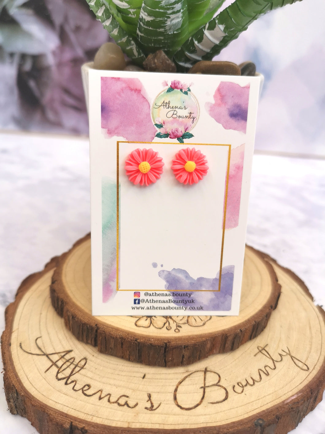 Flower Power Studs